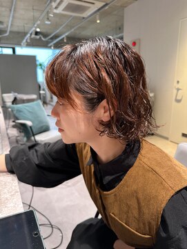 アム(amu) ボブパーマ/パーマボブ/ショートパーマ/パーマショート/ミニボブ