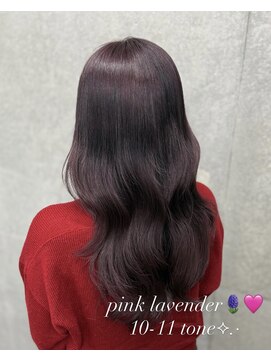 ラベンダーピンクカラー