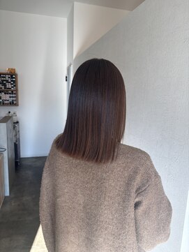 ナチュラルストレート