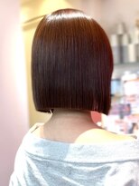 ロンドヴァリー 渋谷店(Lond vallee)&nbsp;【山崎限定】髪質改善ストレートで作るストンなタッセルボブ