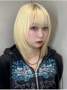 オニキス(ONYX) h23 ぬきっぱなしブロンド表参道レイヤーカット