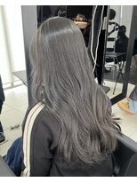 アクアオモテサンドウ(ACQUA omotesando)&nbsp;☆韓国巻きレイヤーブリーチカラーホワイトダークグレージュ