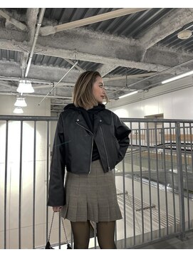 モルト 麻生(molt) バレイヤージュ　ボブ