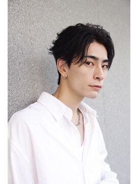 men's salon HYPE 名古屋伏見 メンズサロン/men'sパーマ/men'sカット/men'sショート メンズカット×フェザーパーマ(伏見/伏見駅/栄/メンズ)