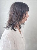*ふわふわボブ大人ボブパーマゆるふわパーマニュアンスパーマ