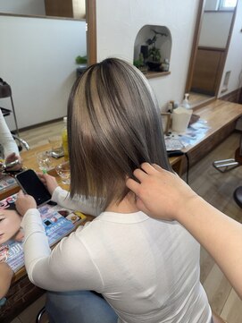 オルガ(Orga) ダークブラウン×シルバーグレー