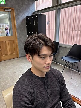 フォンド 津田沼(fond.) MEN’S HAIR/サーフカール/刈り上げセンターパート/津田沼