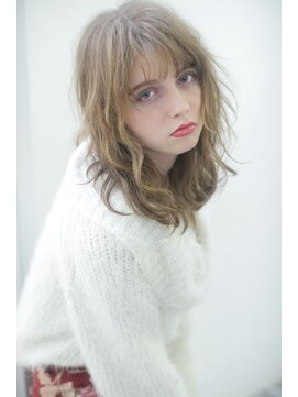 リー ヴィータ 上新庄(Lee Vita) 【Lee Vita】クセ毛風フレンチミディアム