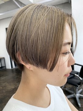 ヴェルダ 池袋店(verda) サマーショート×ミルクティーベージュ