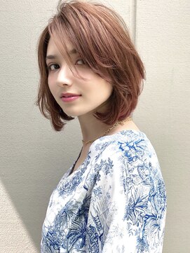 フォンズ(FONS) 第1印象で必ず小頭に見せる為のレイヤーボブ_30代_40代_50代◎