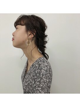 キー(kii) naturalarrange(asuka) ヘアアレンジ ヘアセット 福岡 天神