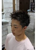 ツイストピンパーマ