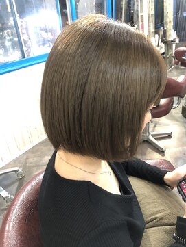 ヘアリゾートエーアイ 浅草店(hair resort Ai) ミニボブ/サンドベージュ/浅草/浅草駅