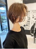 短すぎないショートボブ