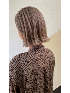 チクロヘアー(Ticro hair) 【TICRO大石】ハイトーンベージュ