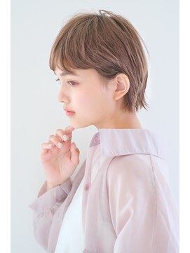 ガリカ 博多(Gallica) ☆ 『 ショートボブ × グレージュ 』外国人風 小顔ボブ♪ ☆