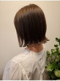首回りスッキリ切りっぱなしボブ【長津田/髪質改善】