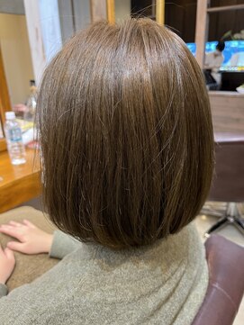 ラ メール ヘア デザイン(La mer HAIR DESIGN) アッシュブラウンカラー/ブリーチなし