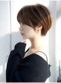 前髪ありショートボブ20代30代40代【AIN.表参道】川原大地