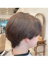 ヘアデザインロアール アリオ倉敷店(Hair Design Loire) 前下がりセンターパートマッシュ