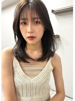 ブラン 梅田(Blanc) 【Blanc】髪質改善__韓国_カーキベージュ_ミディアム_2