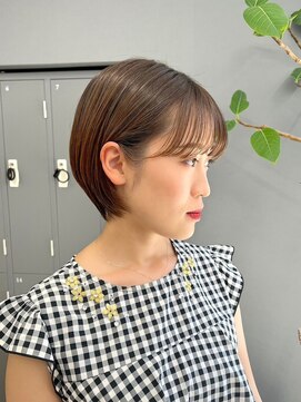 ジルバイジアン(JILL by GIEN) 耳かけショート×シースルーバング