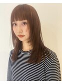 福井　レイヤーカット　顔まわり　韓国　髪質改善　艶髪