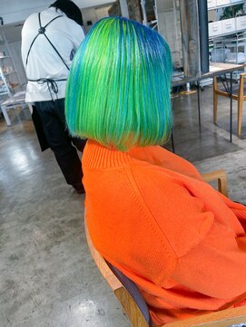 ザ オーダー(THE ORDER) アンブレラカラー/ブルー/ミントグリーン/デザインカラー/名古屋