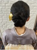 着物ヘアアレンジ