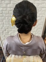 ザブックハンドサロン(The book hand salon) 着物ヘアアレンジ