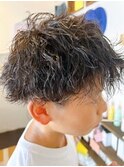波巻きパーマ×ツイスパ