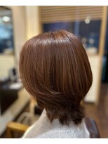 ヘアー グリーン(hair green) ミディアムくびれ30代40代