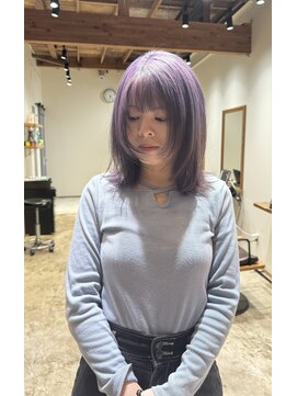 リフル 八王子(RIFULL) ハイライト　レイヤー ショートヘア　ボブ　くびれレイヤー