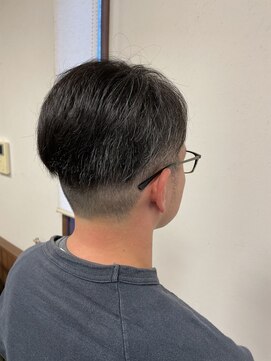 ヘアー ローズ(hair ROSE) 旬なアップバングを取り入れて清潔感とトレンド力を強化/谷津