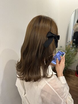 ヘアーラウンジルシェル(HAIR LOUNGE Le ciel) 【赤み嫌いさん必見！】オリーブベージュ