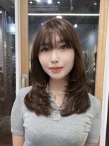 イオエ 梅田(ioe) ダブルカラー/大人ボブ/黒髪スタイル/髪質改善/縮毛矯正