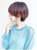 say.こなれミディ前髪イメチェンショートボブレイヤーハイライト