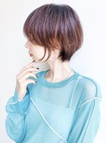 セイドット オモテサンドウ(Say. omotesando)&nbsp;say.こなれミディ前髪イメチェンショートボブレイヤーハイライト