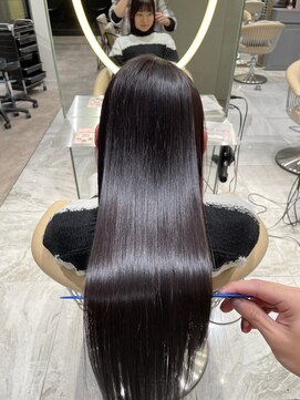 ロンドローズ 名古屋(Lond damaskRose) 顔周り ダブルカラー 名駅 ブリーチ 髪質改善 ボブ 韓国 716