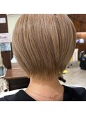 ミルクティーベージュ  ショート