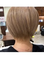 インディゴブルー バーム店(INDIGO BLUE) ミルクティーベージュ  ショート
