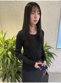 お顔周りレイヤースタイル