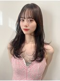 レイヤーカット/顔周り・フェイス/20代/30代/ウルフ/シャギー