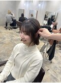 雨で割れる前髪の人は見て