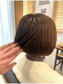 20代30代40代50代◎ミニボブ/ブラウンカラー