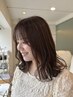 【初来店の方に＊】カット+ブリーチなしカラー+4stepトリートメント ￥13500 