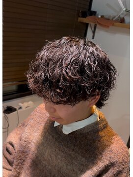 ステラ(STELLA) 波巻きウルフ/波巻きパーマ/ツイストスパイラルパーマ/メンズ