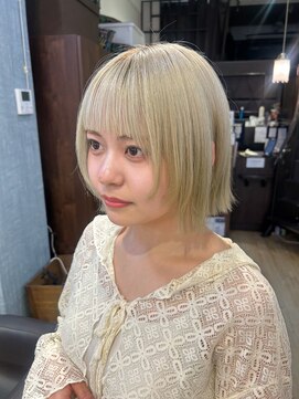 モロコ 神保町 小川町店(moloco) ボブ/ボブレイヤー/デザインカラー