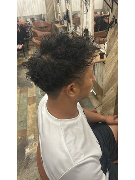 ヘアーズルーム 近鉄八尾(hair's RooM) 束感アップ × ツーブロックスパイラル