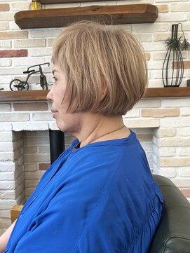 トップヘアー 大元店(TOP HAIR) 30代40代50代60代70代プチハッシュカットミニマルボブ